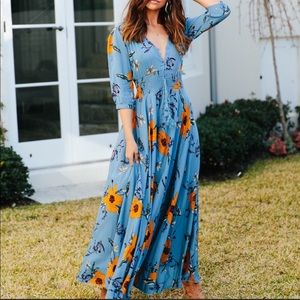 Harlow print Indiana Dress...Super Cute🌻